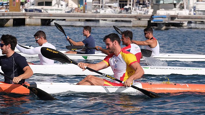 Telediario 1 - Craviotto busca el billete para Tokio y evita la polémica sobre el abanderado olímpico