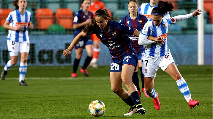 Fútbol - Supercopa de España fem. 1ª Semifinal: R.Sociedad-Levante UD