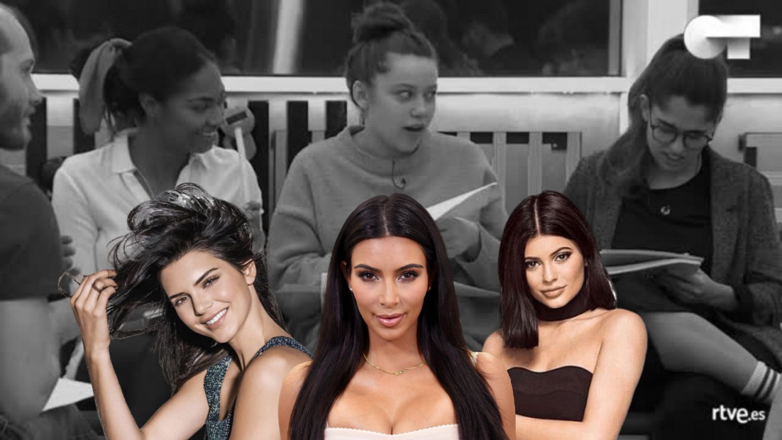 Eva, Nía y Anajú imitan a las Kardashian en clase de inglés