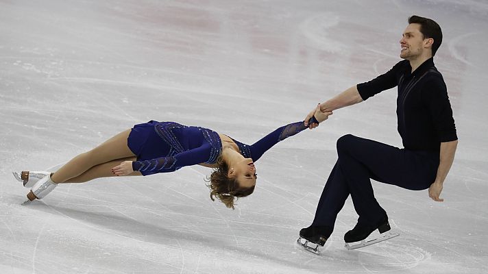 Patinaje sobre hielo - Torneo cuatro continentes. Programa corto parejas
