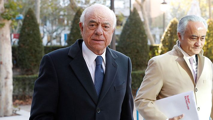 Telediario 1 - Francisco González dijo al juez que el exministro Solbes le avisó de que Sacyr quería hacerse con el BBVA