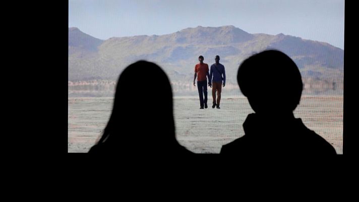 Telediario 1 - Uno de los mejores videoartistas del mundo, el estadounidense Bill Viola, expone en Madrid