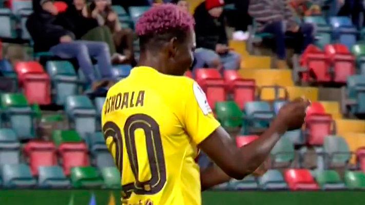 Fútbol - Oshoala marca el tercero del Barça (1-3)