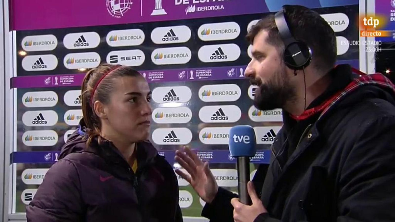 Supercopa de España - Patri Guijarro: "Hemos tenido el temple de aguantar y remontar el partido" - RTVe.es - Fútbol | Ver