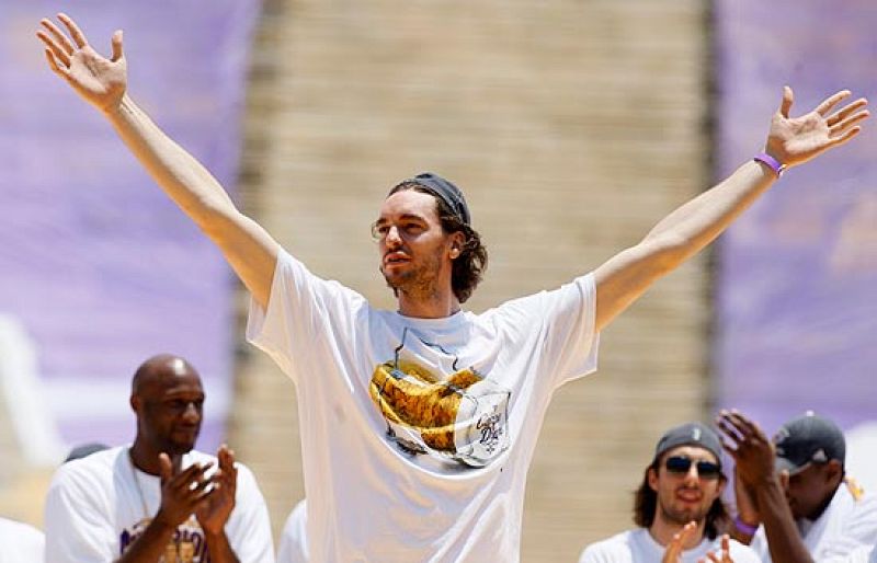 Gasol achaca su buena temporada al trabajo y esfuerzo