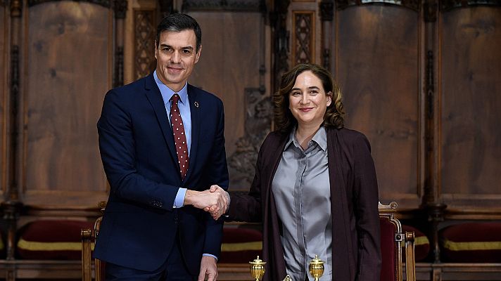 Informativo 24h - Sánchez aboga por el "coliderazgo" de Madrid y Barcelona: "España necesita más motores de crecimiento"