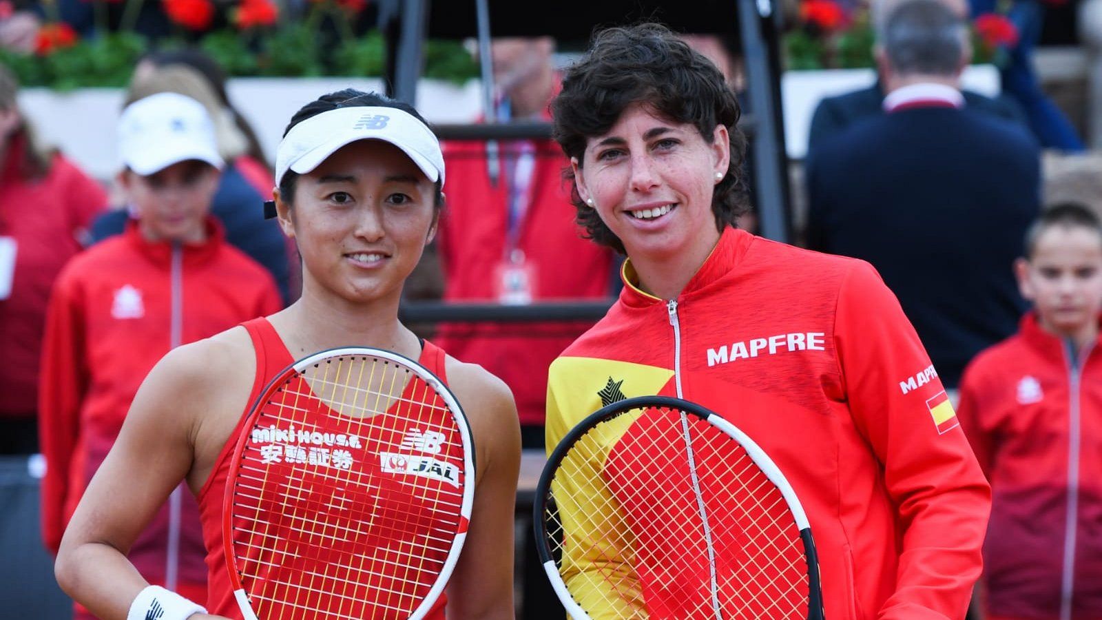 Copa Federación - España 2-0 Japón, Suárez no da opción a Doi - RTVE.es - Tenis | Ver