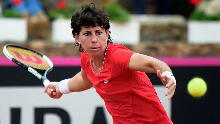 Tenis - Copa Federación: España - Japón. 2º partido individual