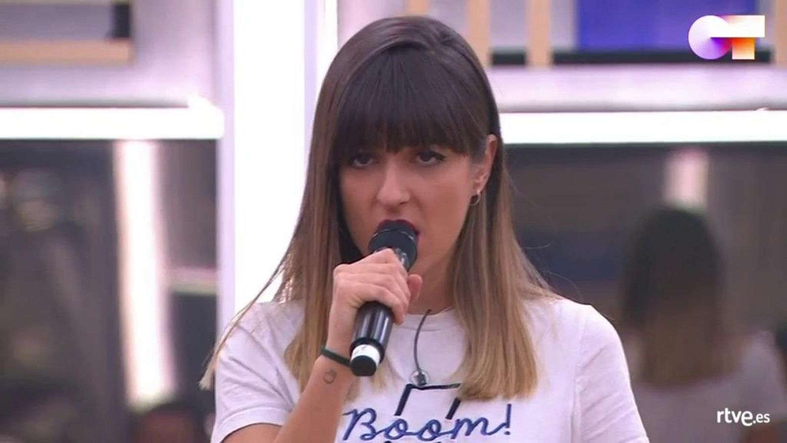 Maialen canta Dinamita, de "La Bien Querida", en el segundo pase de micros de la Gala 4 de Operación Triunfo 2020