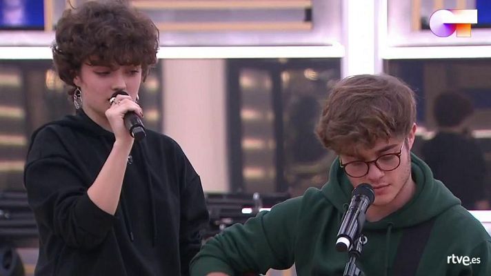 OT 2020 - Gèrard y Anne cantan "Wicked game" 2o pase de micros