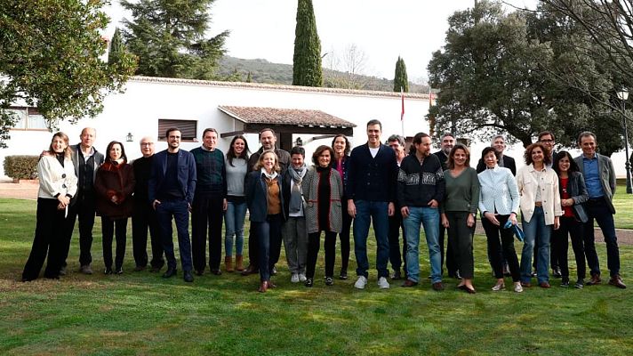 Informativo 24h - Sánchez y los 22 ministros se reúnen en la finca de Quintos de Mora