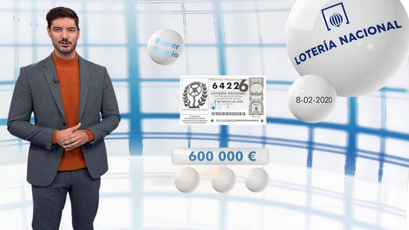 Lotería Nacional - 08/02/20 - ver ahora
