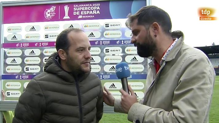 Fútbol - Lluis Cortés: "Meter dos goles pronto nos ha dado mucha confianza"