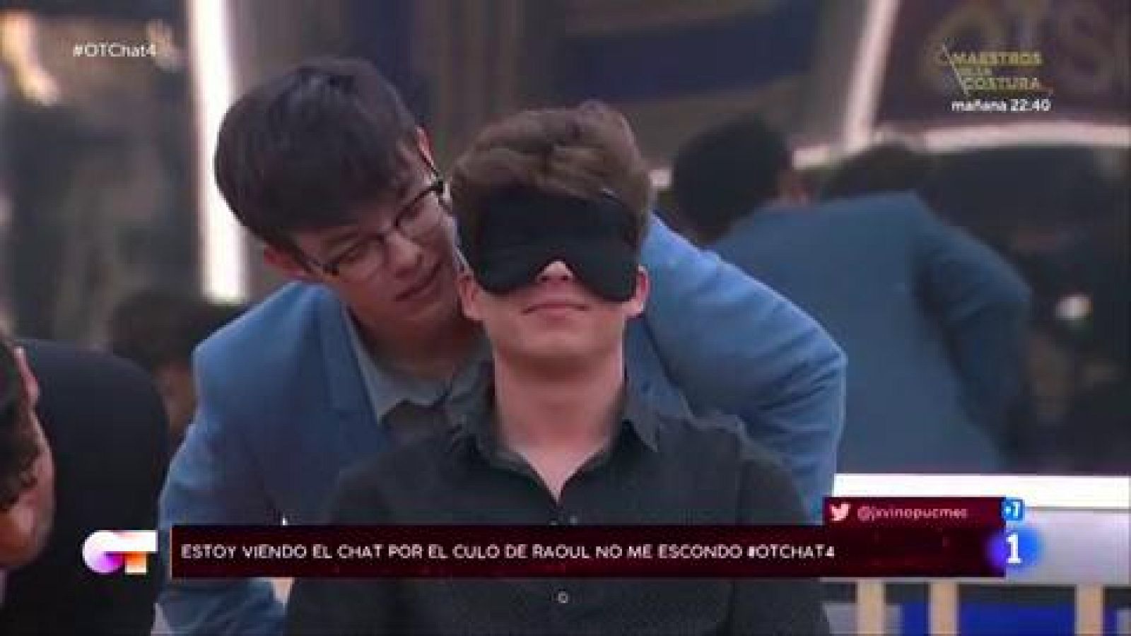 El pulsómetro de Raoul sube la temperatura del chat de Operación Triunfo 2020