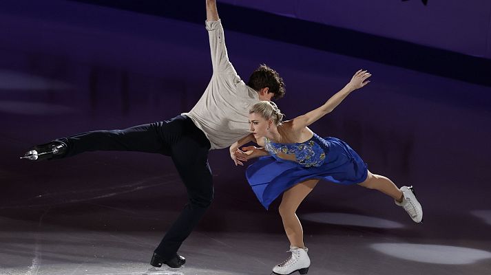Patinaje sobre hielo - Torneo cuatro continentes. Gala de exhibición
