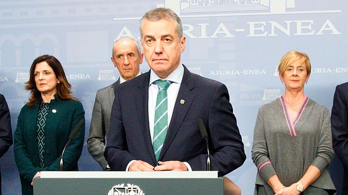 Informativo 24h - Urkullu adelanta las elecciones en el País Vasco al 5 de abril