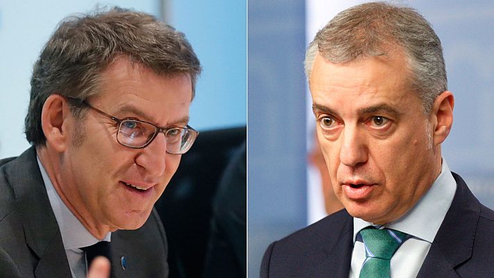 Telediario 1 - País Vasco y Galicia adelantan sus elecciones que se celebrarán el 5 de abril