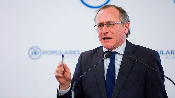 Telediario 1 - El PP opta por Alfonso Alonso como candidato a las elecciones en el País Vasco