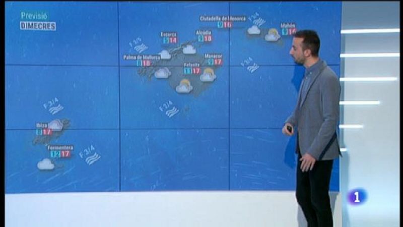 El temps a les Illes Balears - 11/02/20