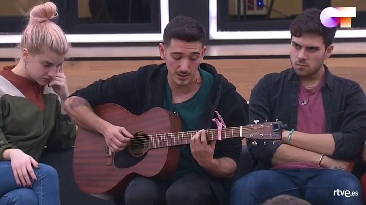 OT 2020 - Bruno canta su canción "Simple Touch"