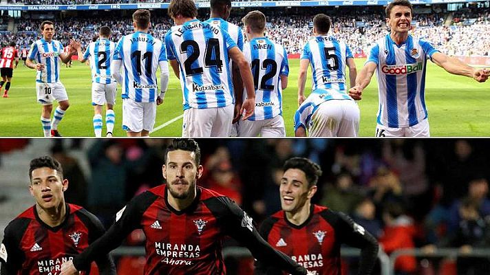 Telediario 1 - Real Sociedad y Mirandés sueñan con la final de La Cartuja