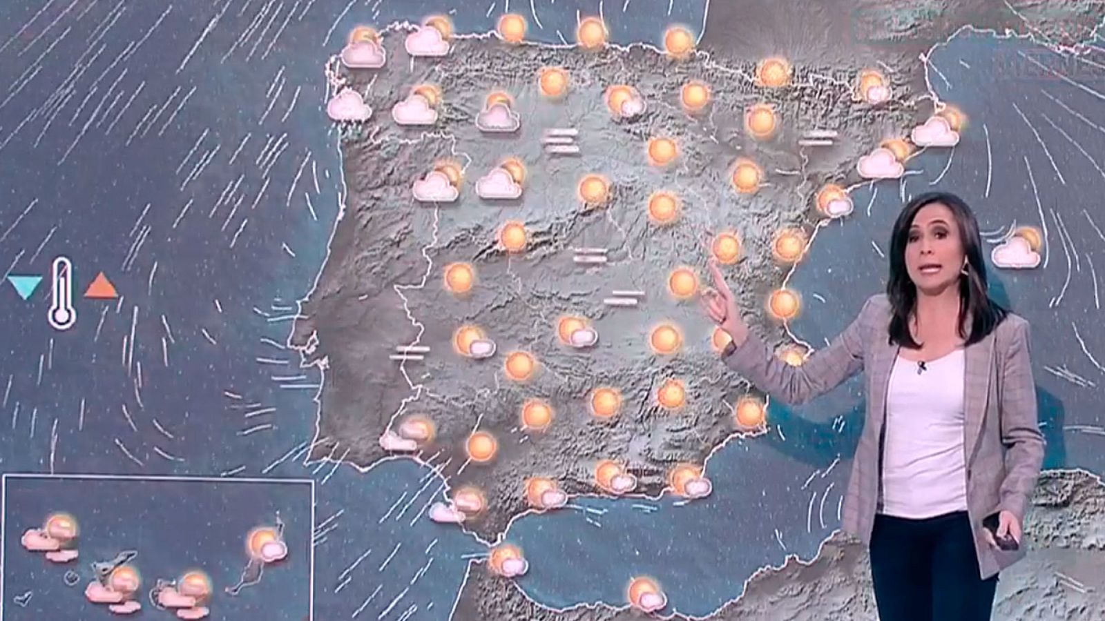 Tiempo estable este viernes en casi toda España y temperaturas altas para esta época del año