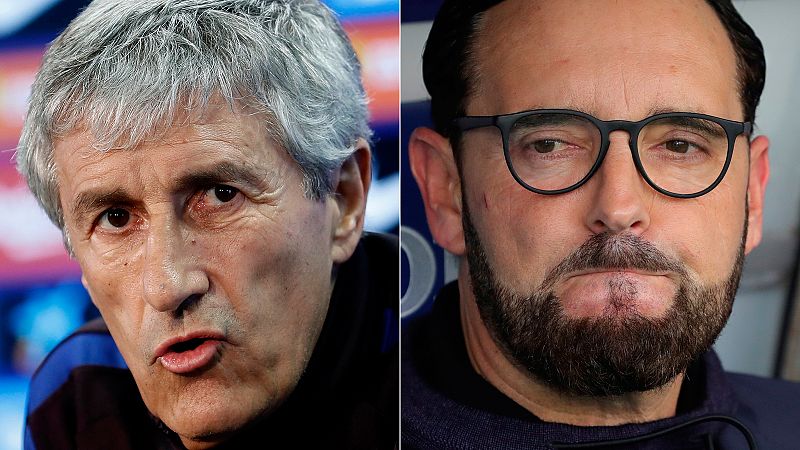 Setién y Bordalás aseguran que sus rencillas del pasado ya están olvidadas | Ver