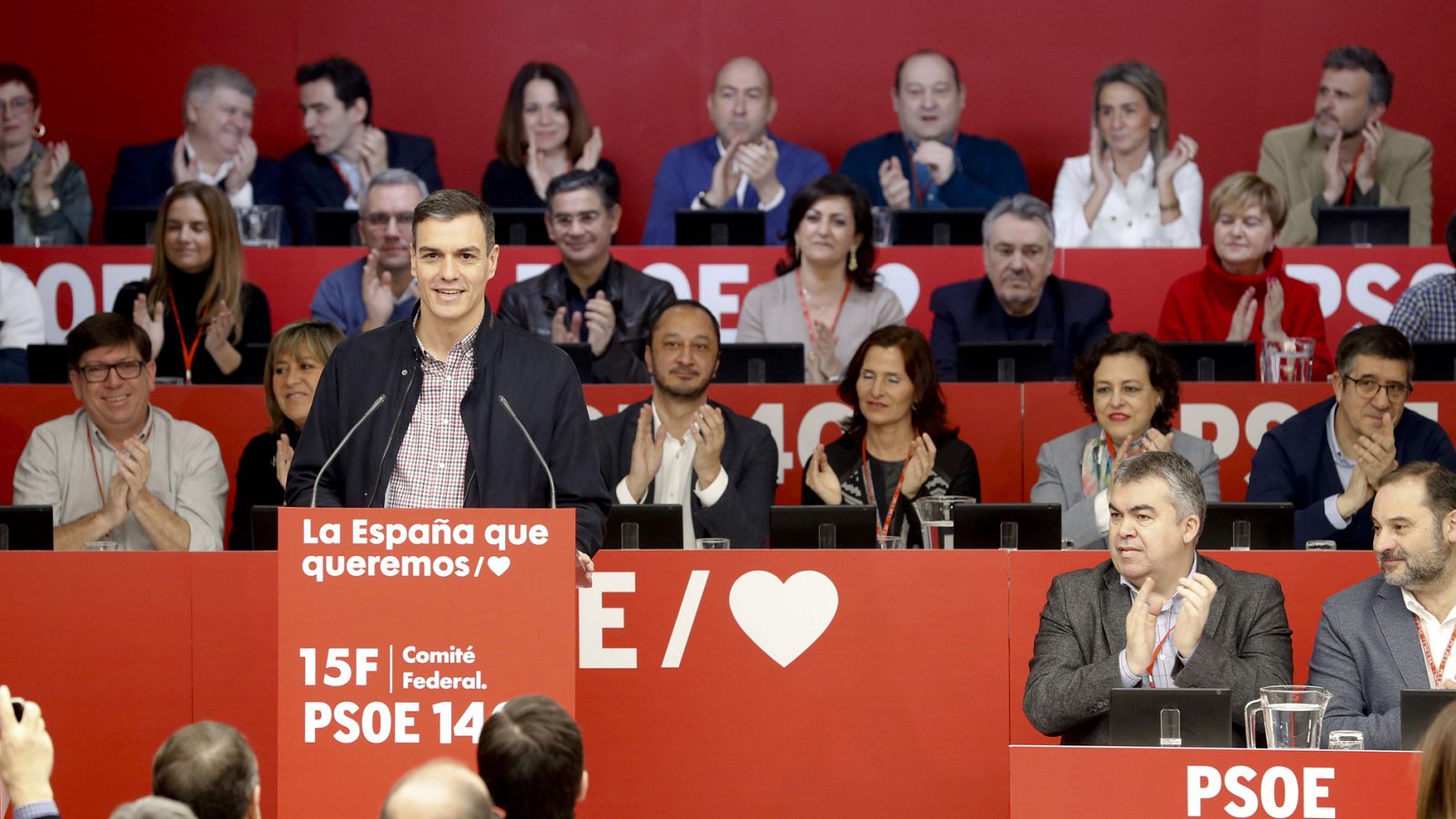 Sánchez: "La solución política en Cataluña es la solución dialogada"