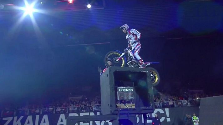 Motociclismo - Trial Indoor. Cto. del Mundo X-Trial. Prueba Bilbao