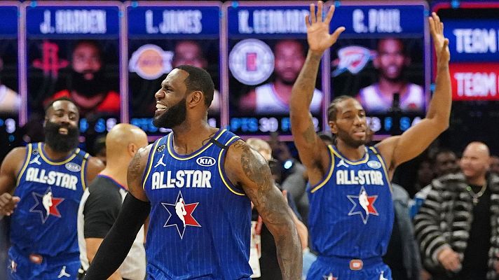  - El equipo liderado por LeBron, ganador de la 69ª edición del 'All-Star'
