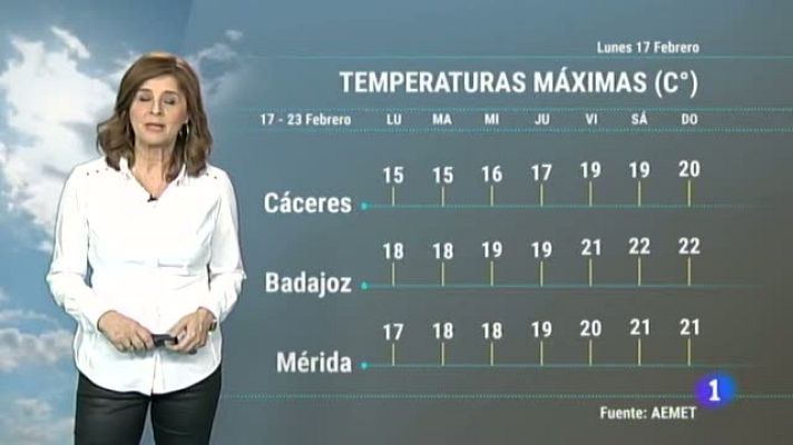 Noticias de Extremadura - El tiempo en Extremadura - 17/02/20