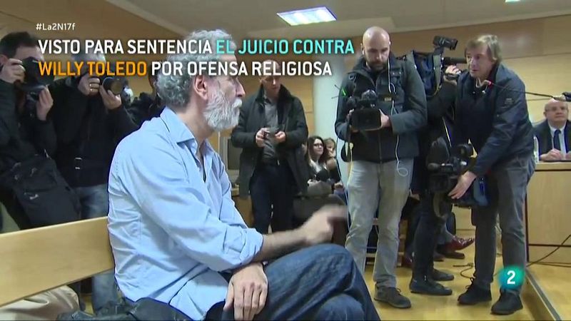 Willy Toledo revindica libertad de expresión