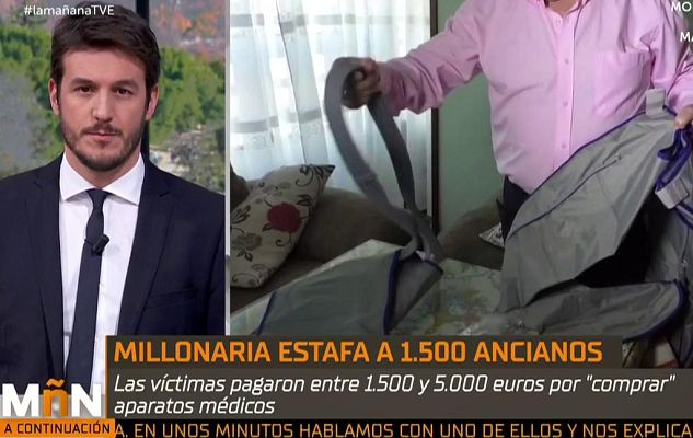 La mañana - Detenidas 22 personas por estafar a 1.500 ancianos en Granada y Albolote