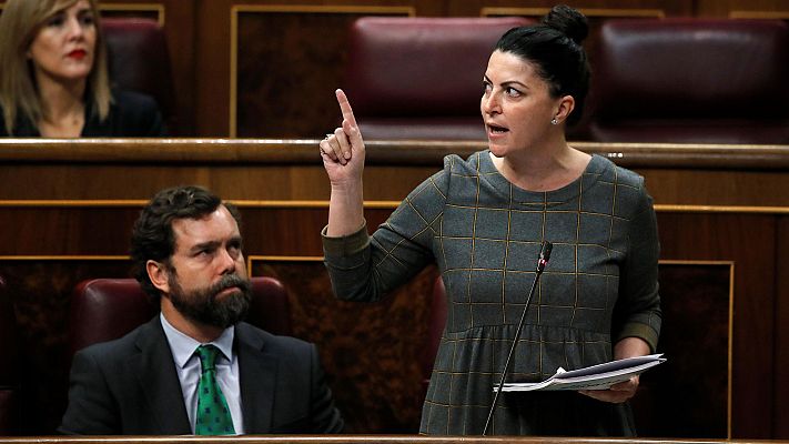 Telediario 1 - Vox acusa al Gobierno Vasco de dejar morir a dos personas en el derrumbe del vertedero de Zaldibar