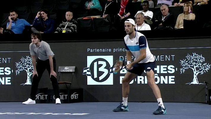 Tenis - ATP 250 Torneo Marsella: S. Travaglia - F. Auger-Aliassime