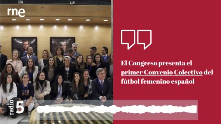  - Sindicatos y clubes firman el primer convenio colectivo para el futbol femenino