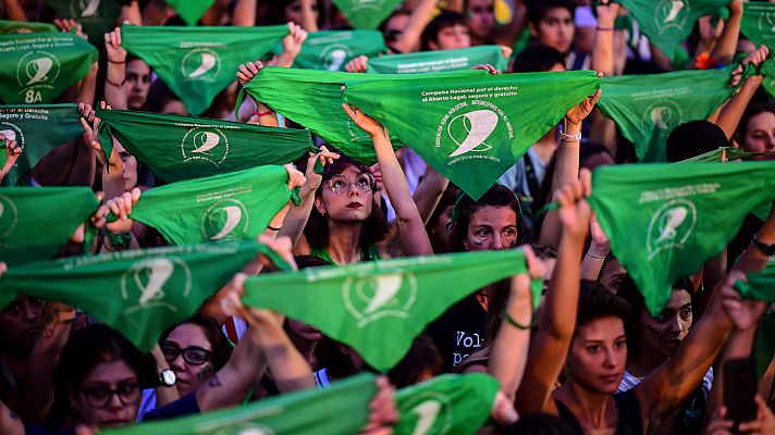  - Una marea verde pide a Argentina el aborto legal en 2020