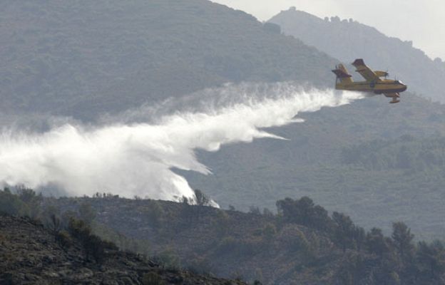  - El incendio en Las Hurdes reavivado