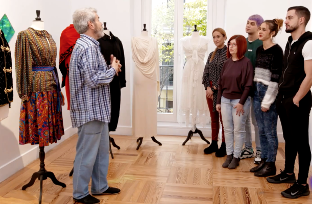 Maestros de la costura - Visita a la colección privada de Caprile