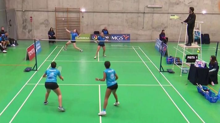 Bádminton - Liga Nacional División de Honor 2019/2020 Jornada 13 Resumen