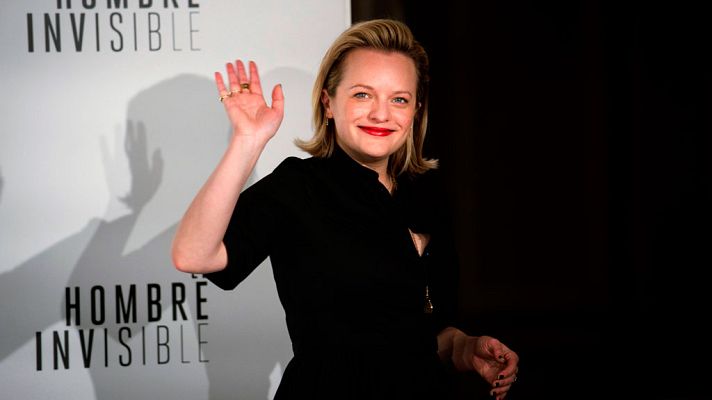 Telediario 1 - Elisabeth Moss: "'El hombre invisible' es una metáfora sobre una relación tóxica"