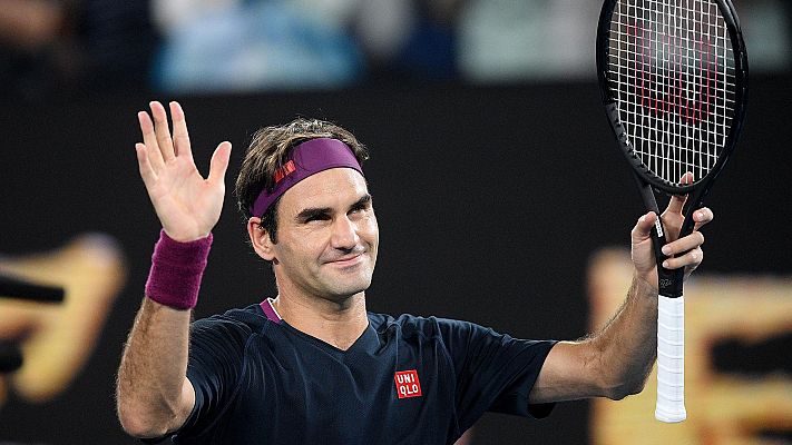 Telediario 1 - Federer se pierde toda la temporada de tierra al operarse la rodilla derecha
