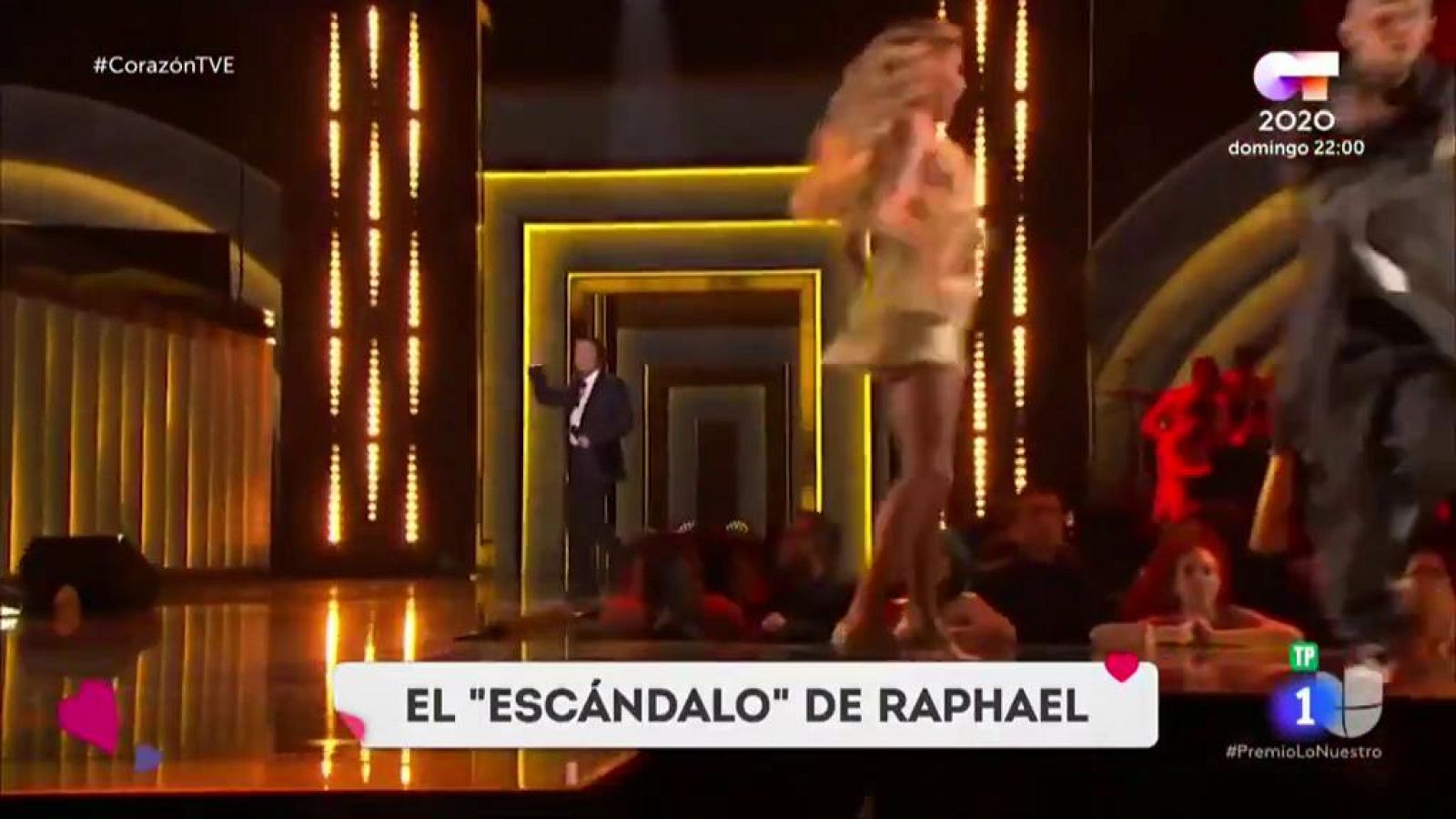 ¡Bisbal y Raphael la lían en los Premios Lo Nuestro!