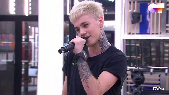 OT 2020 - Hugo canta "Ya no quiero ná" 2o pase de micros
