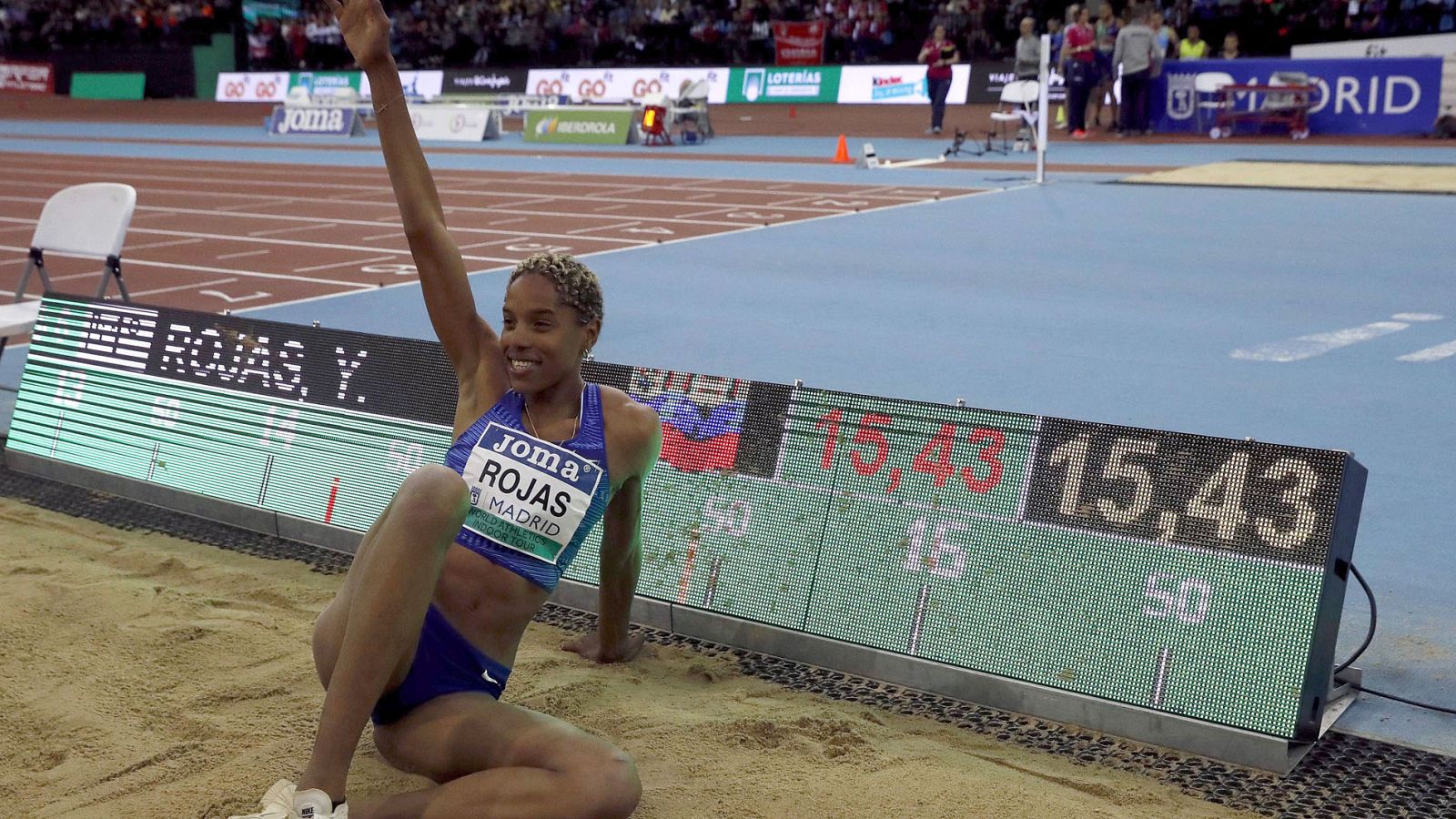 Yulimar Rojas bate el récord del mundo de triple salto - Atletismo | Ver