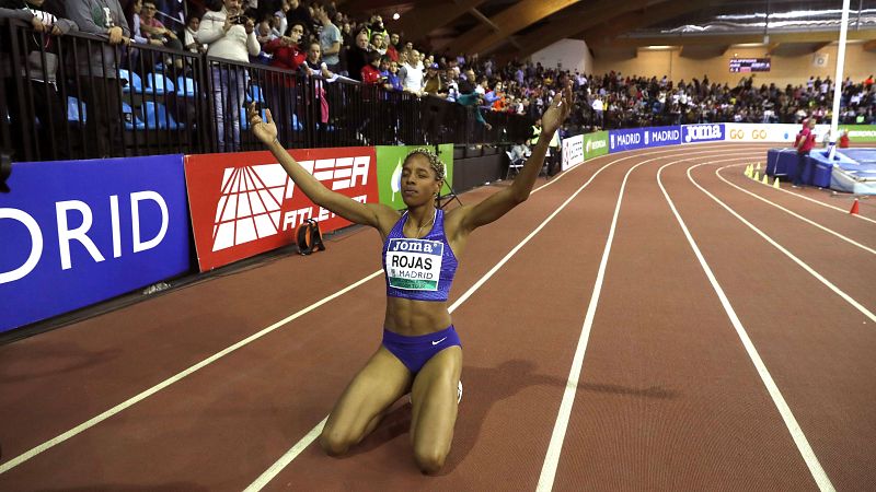 Yulimar Rojas: "Esto es lo que desea cualquier atleta y hoy lo hemos conseguido"