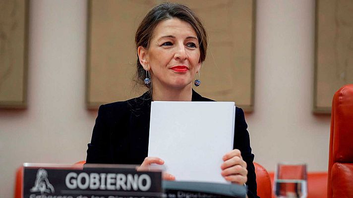 Telediario 1 - Trabajo legislará contra los falsos autónomos y reforzará la Inspección