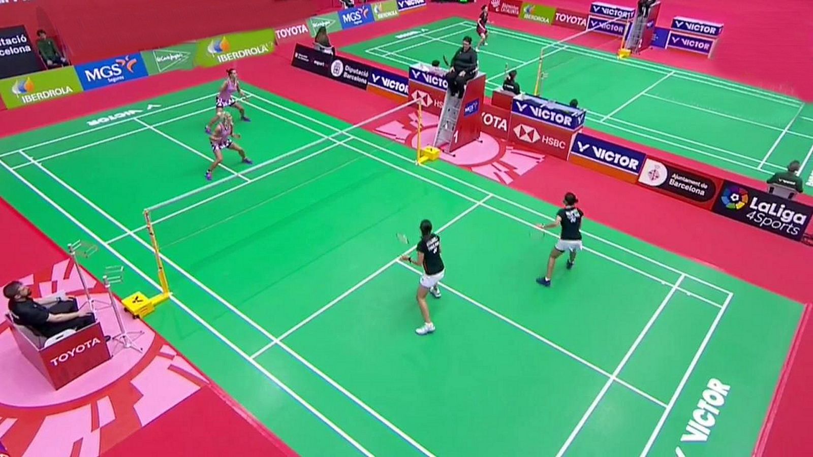 Bádminton - Barcelona Spain Masters Semifinal Doble Femenina: Bulagaria - Tailandia - ver ahora