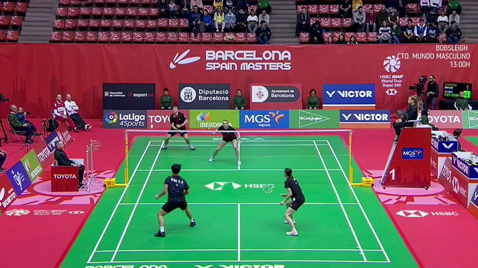 Bádminton - Barcelona Spain Masters Semifinal Doble Mixto: Corea - Dinamarca - ver ahora