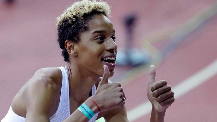 Telediario 1 - Yulimar Rojas, la atleta que superó el techo mundial en Madrid